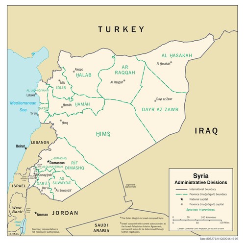 Siria provincia politica - siria,