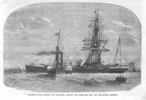 Stampa antica thames - antica,
