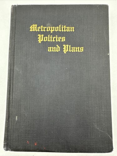 Metropolitan policies and - metropolitan,